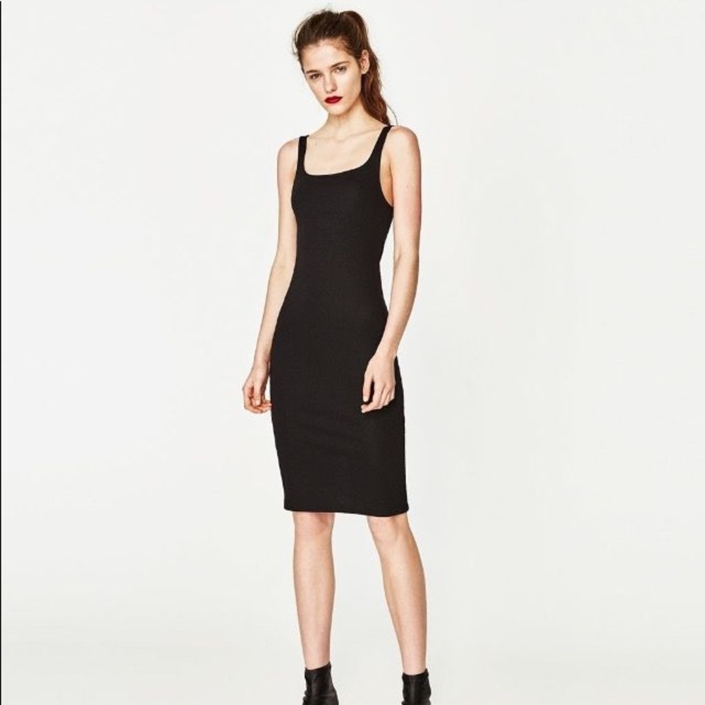 ◾️3/$25 Zara Black Tank Dress